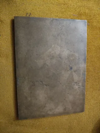 Placa conmemorativa plata y bronce