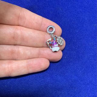 Charm Muñeco Nieve Navidad Pulsera Pandora collar