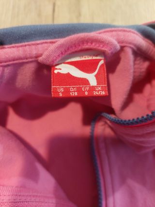 Felpa Puma Bambina 8 anni