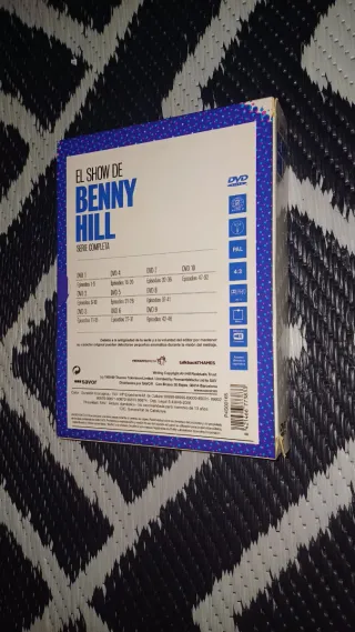 El SHOW D BENNY HILL COMPLETA DESCATALOGADAS DVD
