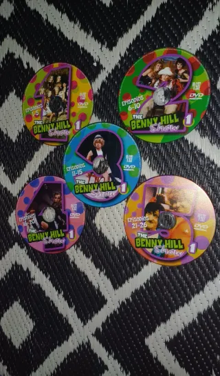 El SHOW D BENNY HILL COMPLETA DESCATALOGADAS DVD
