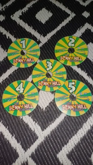 El SHOW D BENNY HILL COMPLETA DESCATALOGADAS DVD