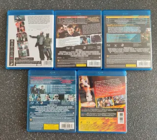 5 PELÍCULAS BLU-RAY