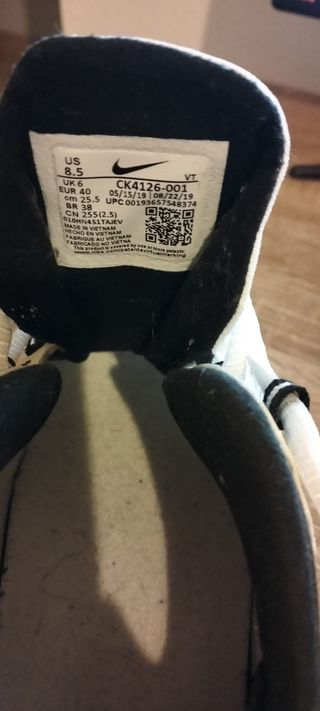 Nike Air Max 270 React LX Oro Blanco