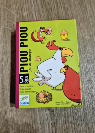 Juego de cartas Djeco Piou Piou