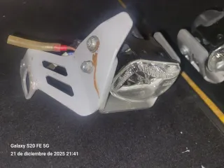 Faros auxiliares para moto