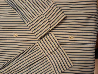 Camisa Purificación García cuadros + camisa a raya