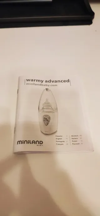 Calienta biberones Miniland Warmy Advanced