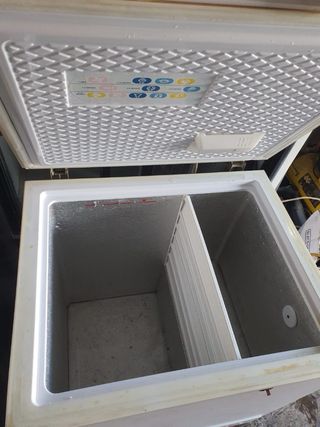 Congelador arcón blanco