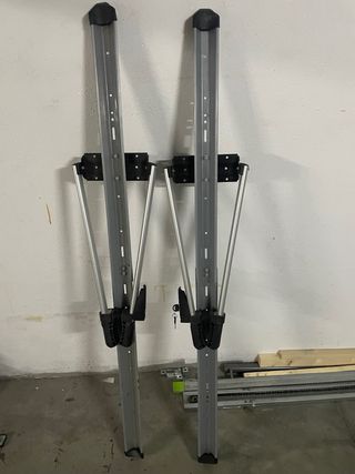 Portabicicletas de techo para 2 bicicletas