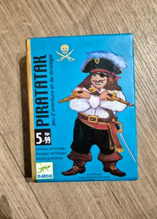 Juego de cartas Piratak Djeco
