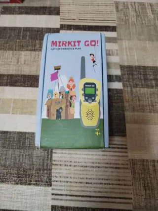 Walkie Talkies MIRKIT GO!! Verde y Amarillo