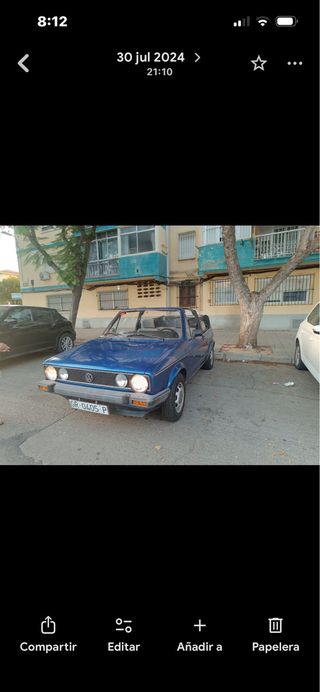 Volkswagen Golf Cabrio 1983