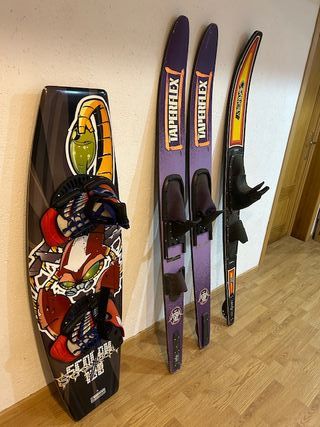 Tabla Wakeboard y Esquís Acuáticos