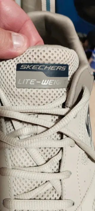 Zapatillas Skechers Talla 46 Beige/Gris