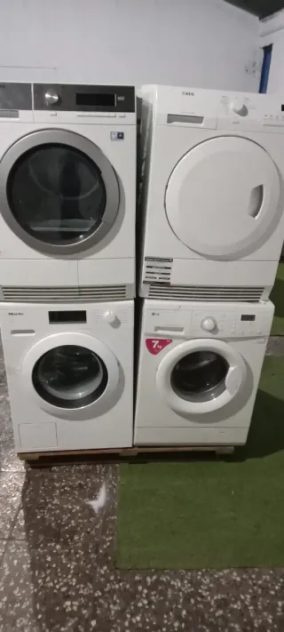 Palet electrodomésticos para reparar.