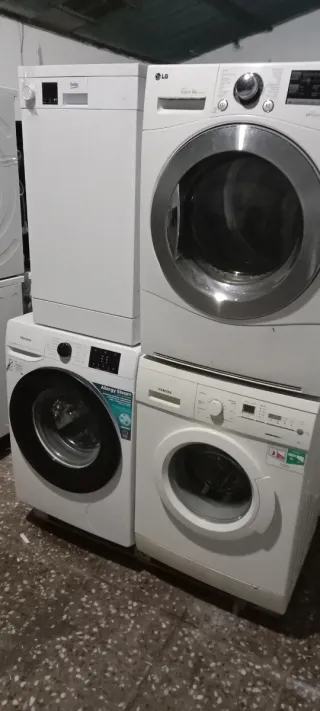 Palet electrodomésticos para reparar.