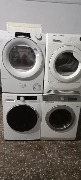 Palet electrodomésticos para reparar.