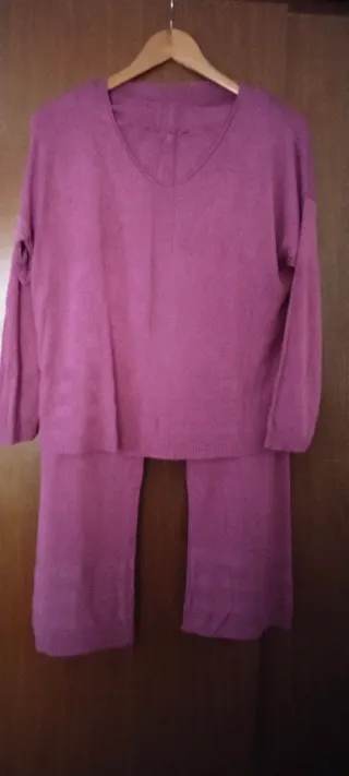 Conjunto mujer jersey y pantalón