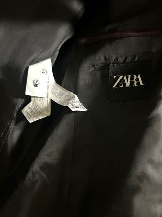 Traje Zara Burdeos Hombre