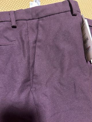 Traje Zara Burdeos Hombre