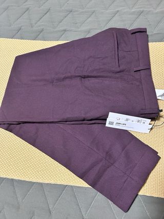 Traje Zara Burdeos Hombre