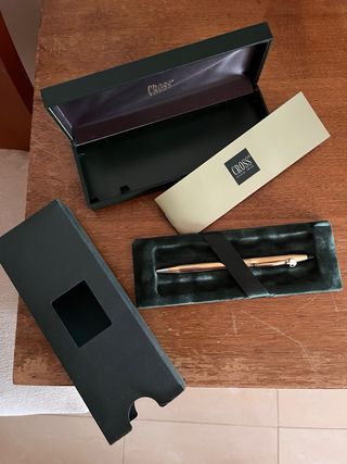 Bolígrafo Cross Snoopy Baño Oro