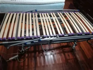 Cama articulada de tipo hospitalaria