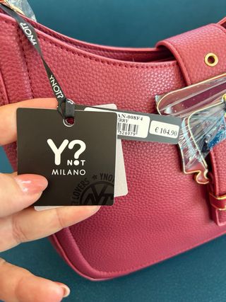 Borsa Y Not? Borgogna a spalla
