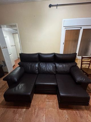 2 Sofás de piel 3 plazas
