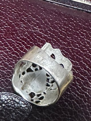 Anillo de plata diseño árbol de vida