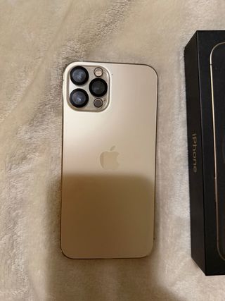 iPhone 12 Pro Max Oro y carcasas de regalo