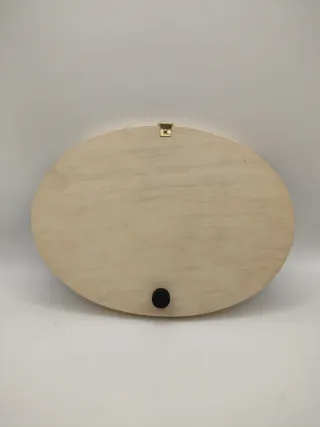 Arpa de puerta decorativa floral