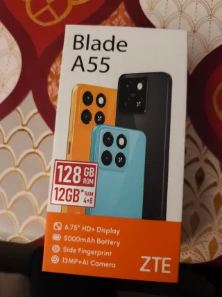 ZTE Blade A55 Gris Nuevo