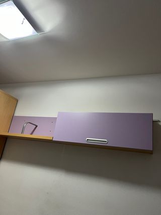 Litera con 4 cajones enormes y estantería