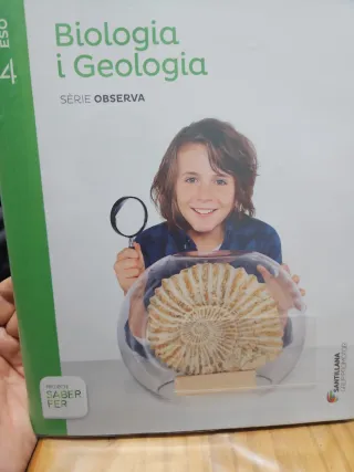 BIOLOGIA I GEOLOGIA SERIE OBSERVA 4 ESO SABER FER