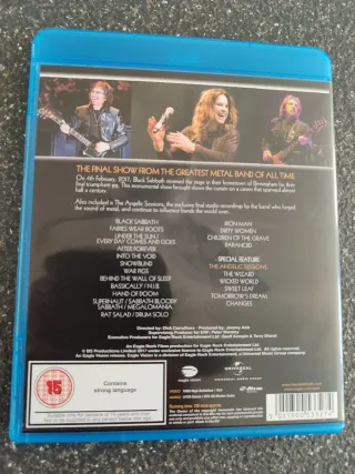 BLACK SABBATH LIVE BLU-RAY