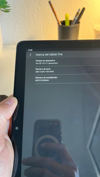 Tablet Amazon Fire 10 Negra