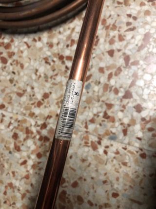 fontanería Tubo de Cobre
