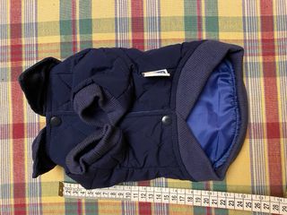 Abrigo para perro talla S - Azul Marino