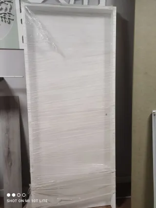 Puerta lacada blanco 203x82