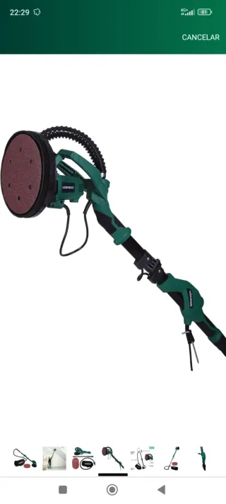 Lijadora de Jirafa para Paredes