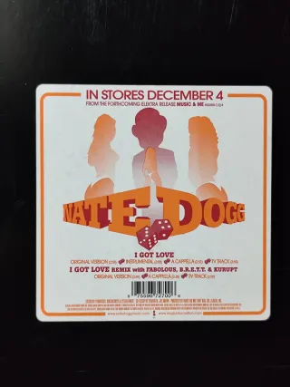 Vinilo Nate Dogg - I Got Love 12" 2001