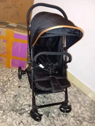 Sillita de paseo negra