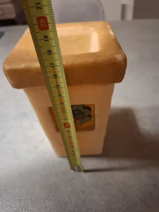 Vaso Thun in cera profumata giallo e dorato