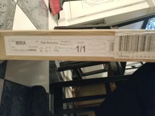 Algo negociable!! Mesa de centro salón madera y yu