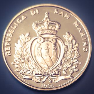 Moneta 10000 Lire arg. 835 Mondo Animale