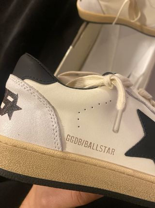 Golden Goose Ballstar Preto e Branco