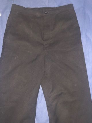 Pantalones de tela negros
