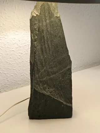 Lámpara Brutalista Pizarra Gris/Verde